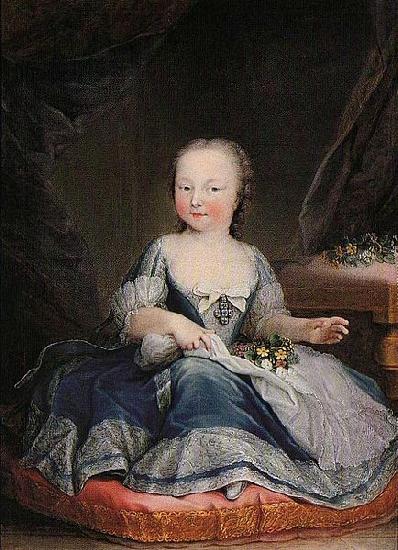 unknow artist Portrait of Princess Maria Felicita of Savoy oil painting image